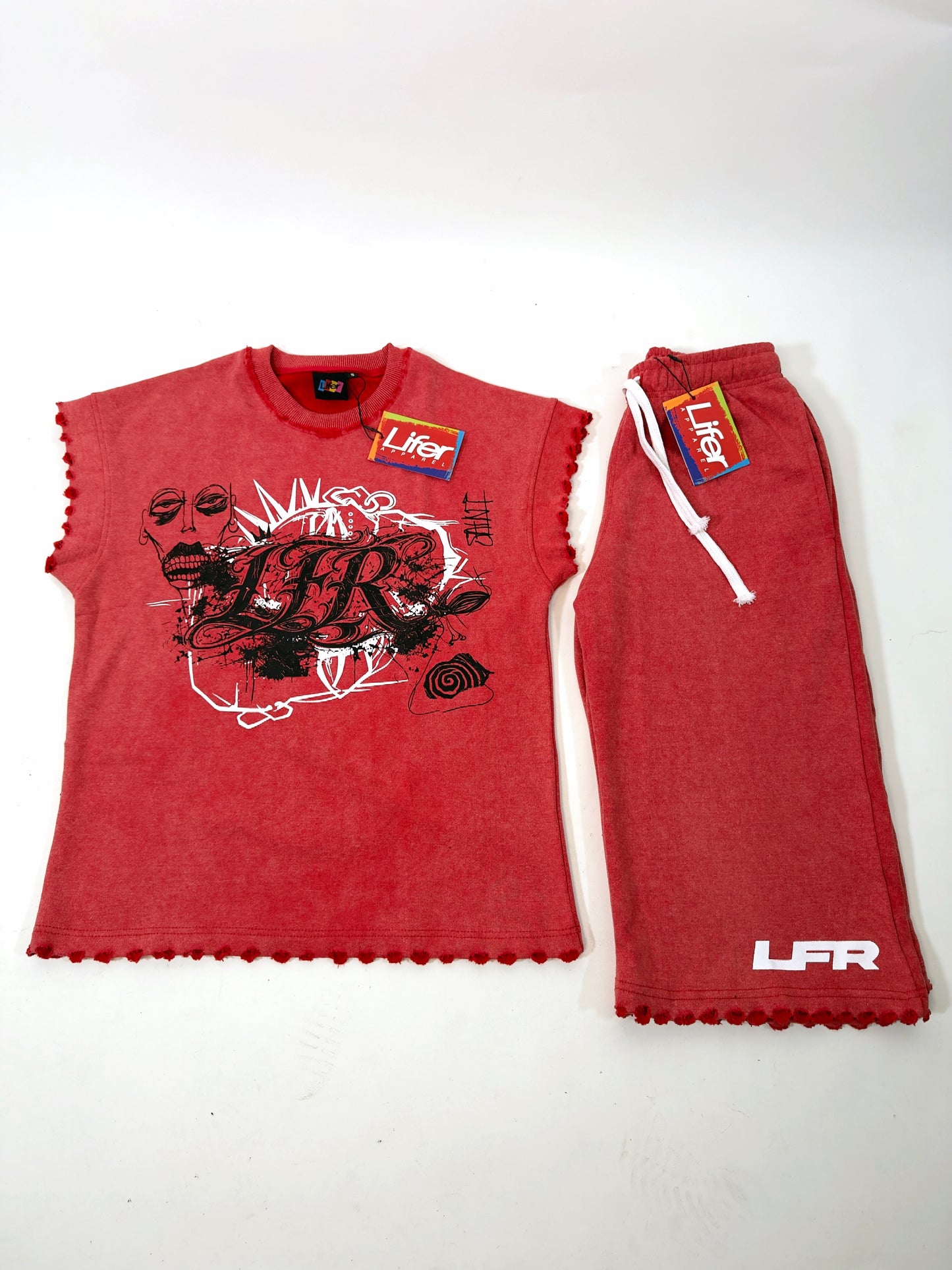 LFR FRACTURED REALITY SET (ONYX/RED)