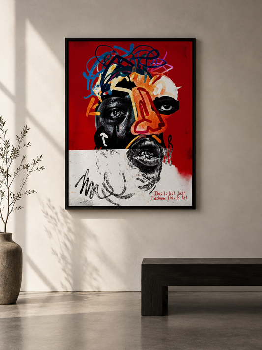 LFR ORIGINAL ART PRINT "DREAMS NEVER DIE"