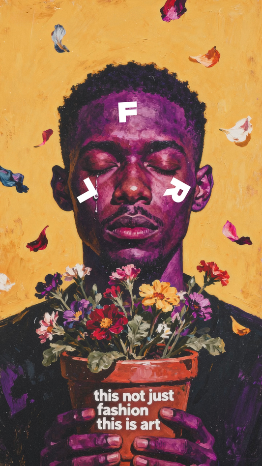LFR ORIGINAL ART PRINT "GIVE ME MY FLOWERS"