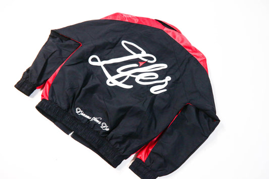 LFR TAKE FLIGHT WINDBREAKER SET (ONYX/RED)