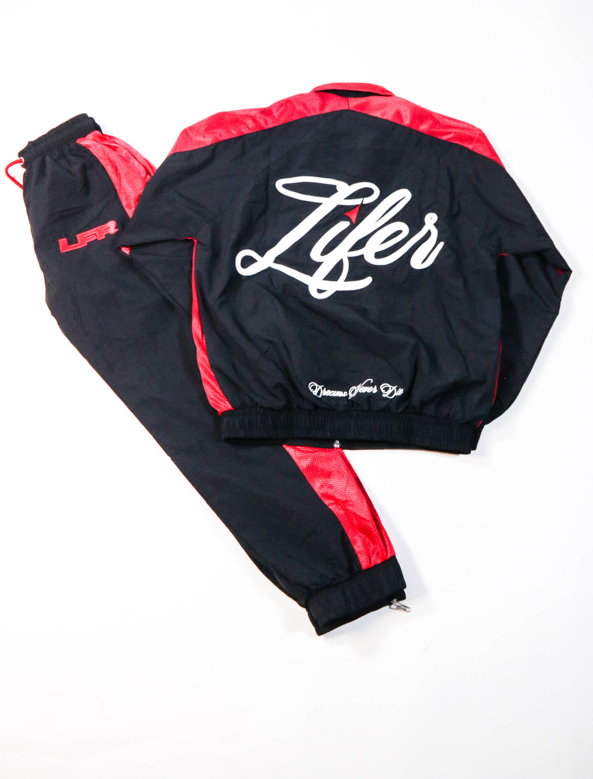 LFR TAKE FLIGHT WINDBREAKER SET (ONYX/RED)