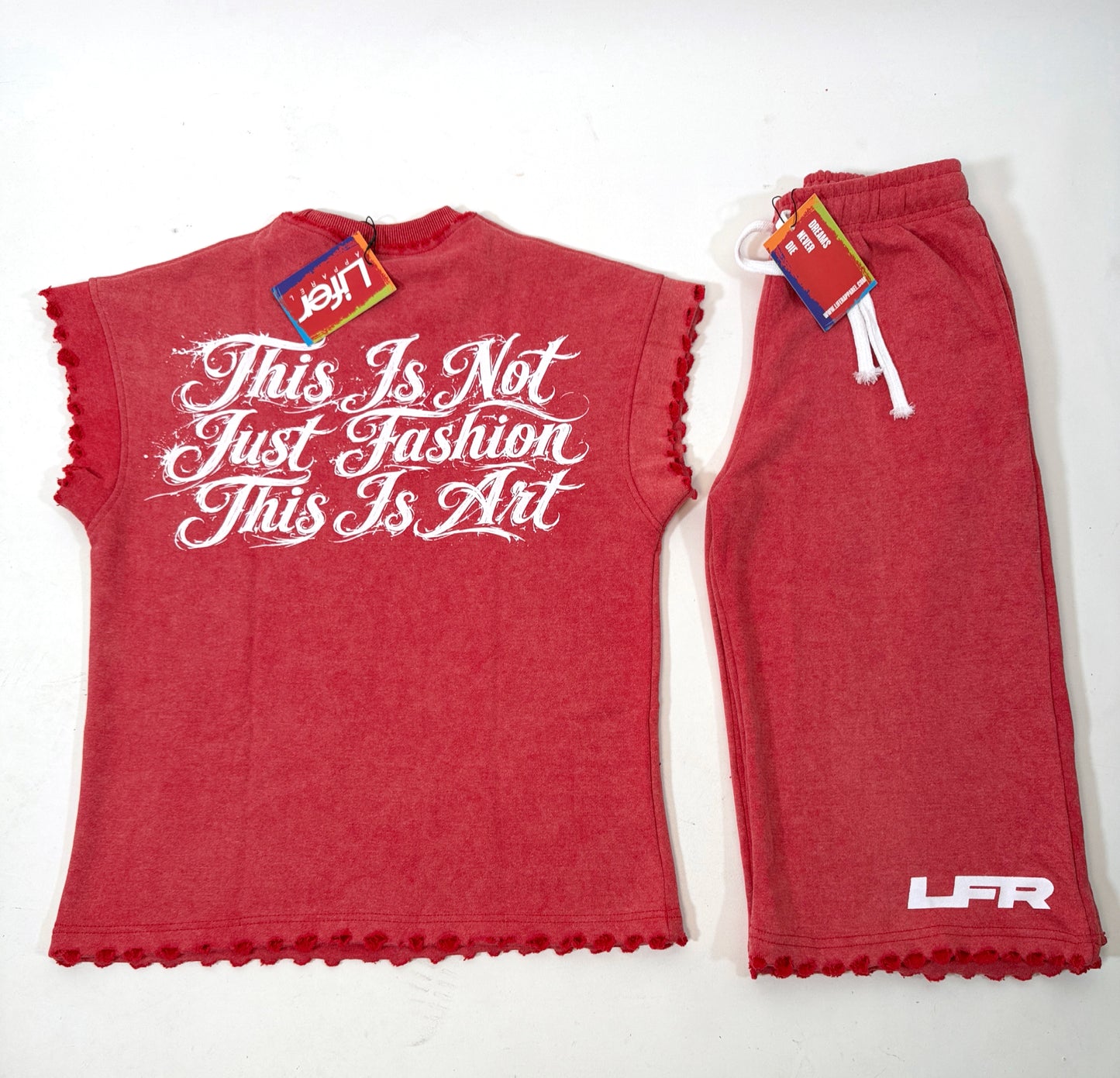 LFR FRACTURED REALITY SET (ONYX/RED)